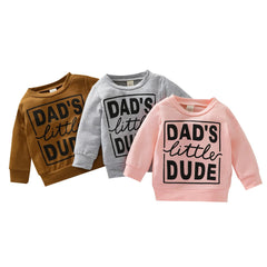 Dad's Little Dude Sweatshirt
