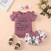 Image of Daddy's Girl Mommy's World Summer Set