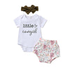 Image of Little Cowgirl Floral Set