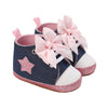 Image of Sparkly Bow Baby Sneakers