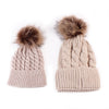 Image of Winter Beanie Mother and Baby 2 Pcs