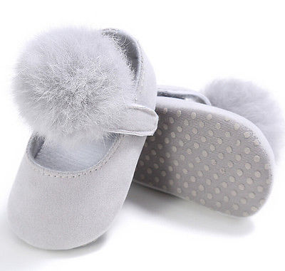 Fur Ball Baby Shoes