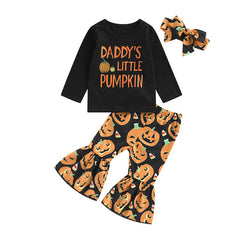 Daddy's Little Pumpkin Bell Set