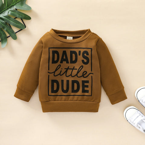 Dad's Little Dude Sweatshirt