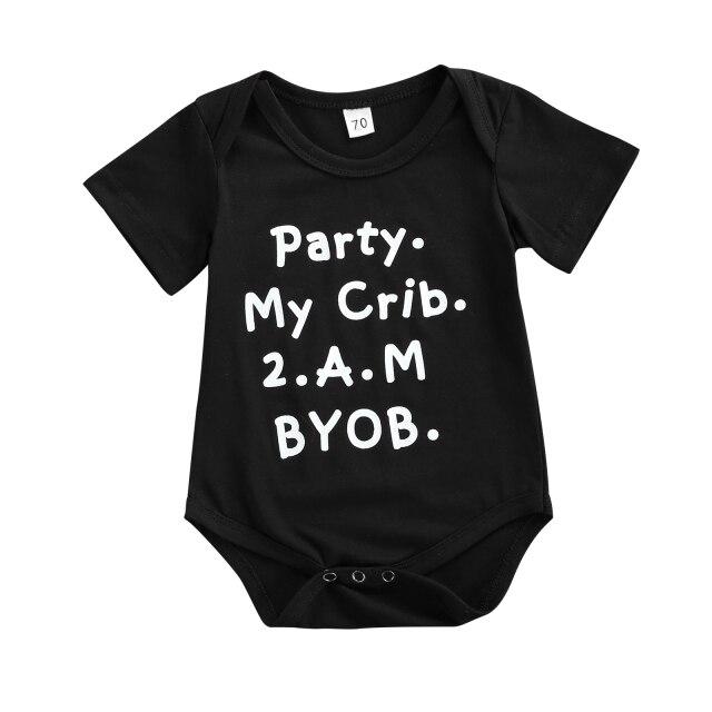 Party At My Crib Onesie