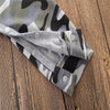 Image of Camo Hooded Romper