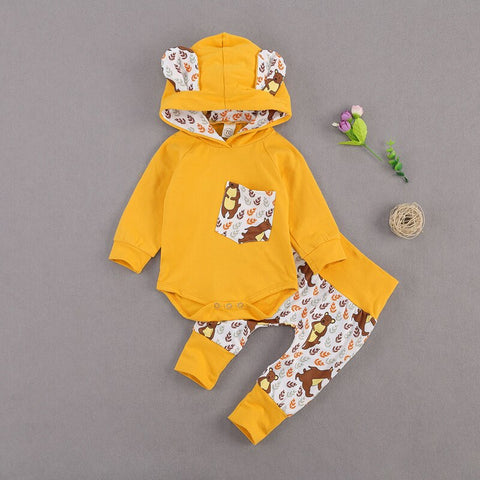 Forest Friends Hooded Set