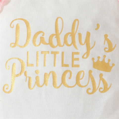 Daddy's Princess Gold Heart Set