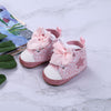 Image of Sparkly Bow Baby Sneakers
