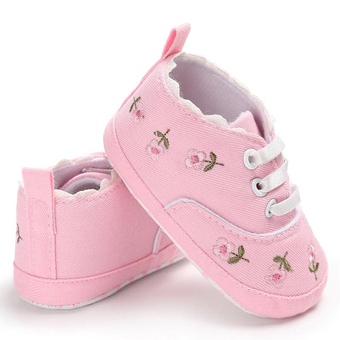 Floral Baby Sneakers