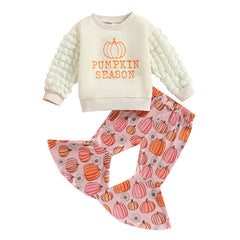 Pumpkin Season Bubble Sleeve Set