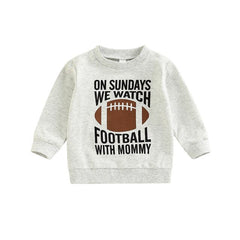 Football With Mommy Sweatshirt