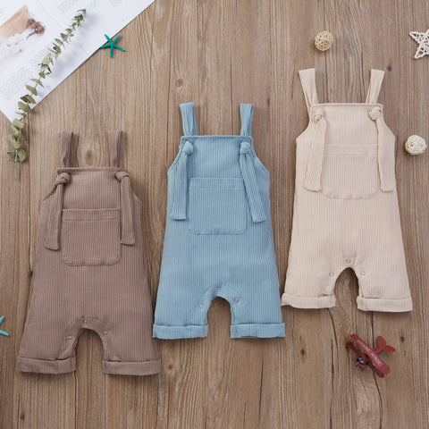 Pocket Casual Overalls