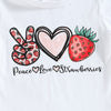 Image of Peace Love Strawberries Set