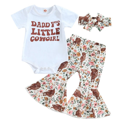 Daddy's Little Cowgirl Set