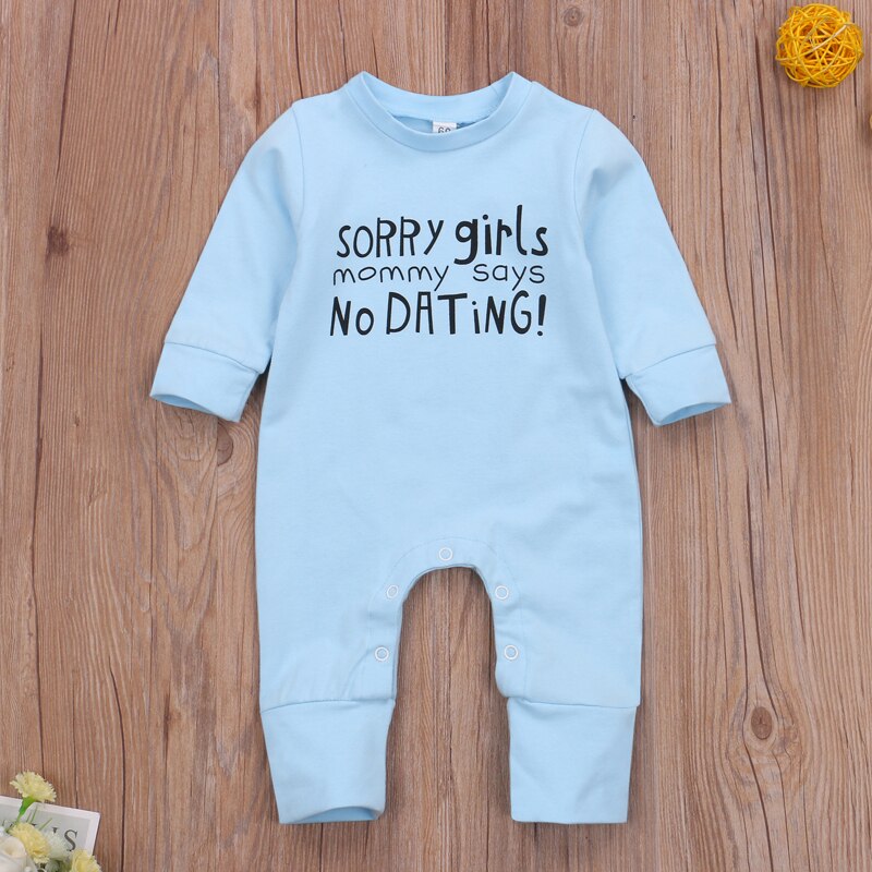 Mommy Say No Dating Romper