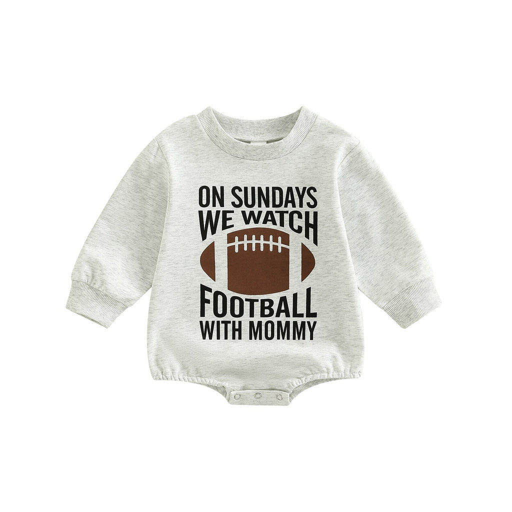 Football With Mommy Onesie
