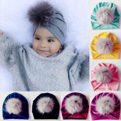 Fur Ball Baby Hat