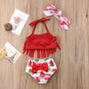 Image of Watermelon Baby Bikini Set