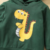 Image of Dino Green Hooded Set