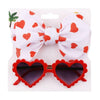 Image of Heart Sunglasses & Headband Set