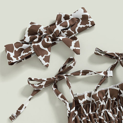 Giraffe Print Cute Set