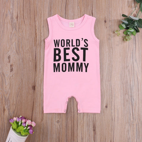 World's Best Mommy Romper