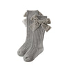 Image of Velvet High Bow Socks
