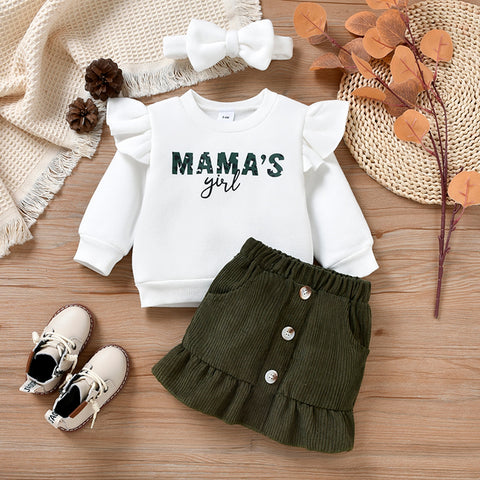 Mama's Girl Sweatshirt Set