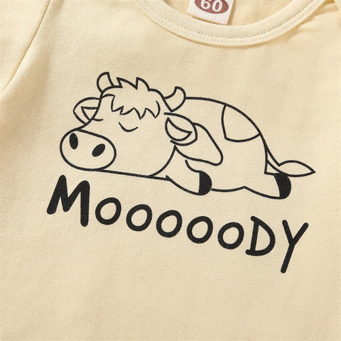 Moooody Cow Print Set
