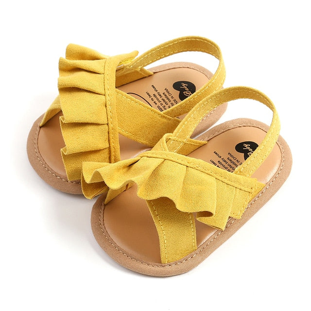 Ruffle Baby Sandals