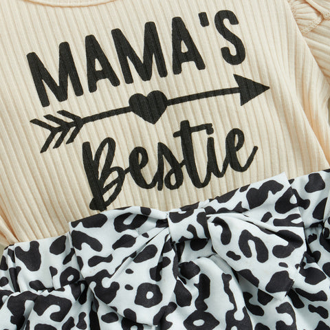 Mama's Bestie Leopard Set