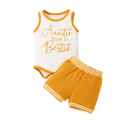 Auntie Bestie Boy Set