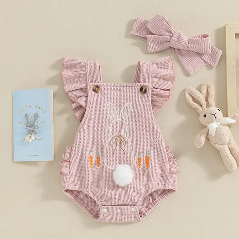Sweet Bunny Ruffle Outfit - 2 Colors