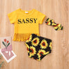Image of Sassy Sunflower Fringe Set
