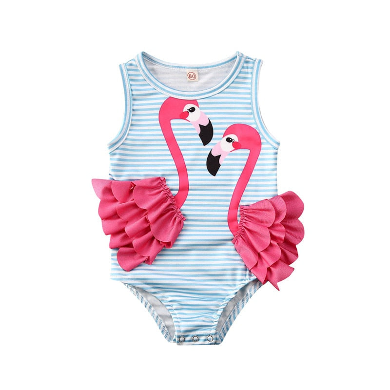 Flamingo Bathing Suit