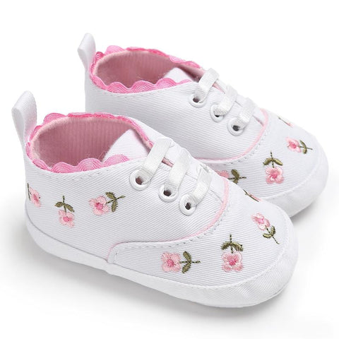 Floral Baby Sneakers