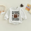 Image of Football With Mommy Onesie