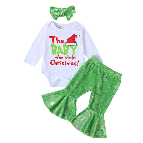 Baby Who Stole Christmas Bell Set